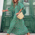 Elegant V Neck Casual Dress for Women - Boho Holiday Office Wear